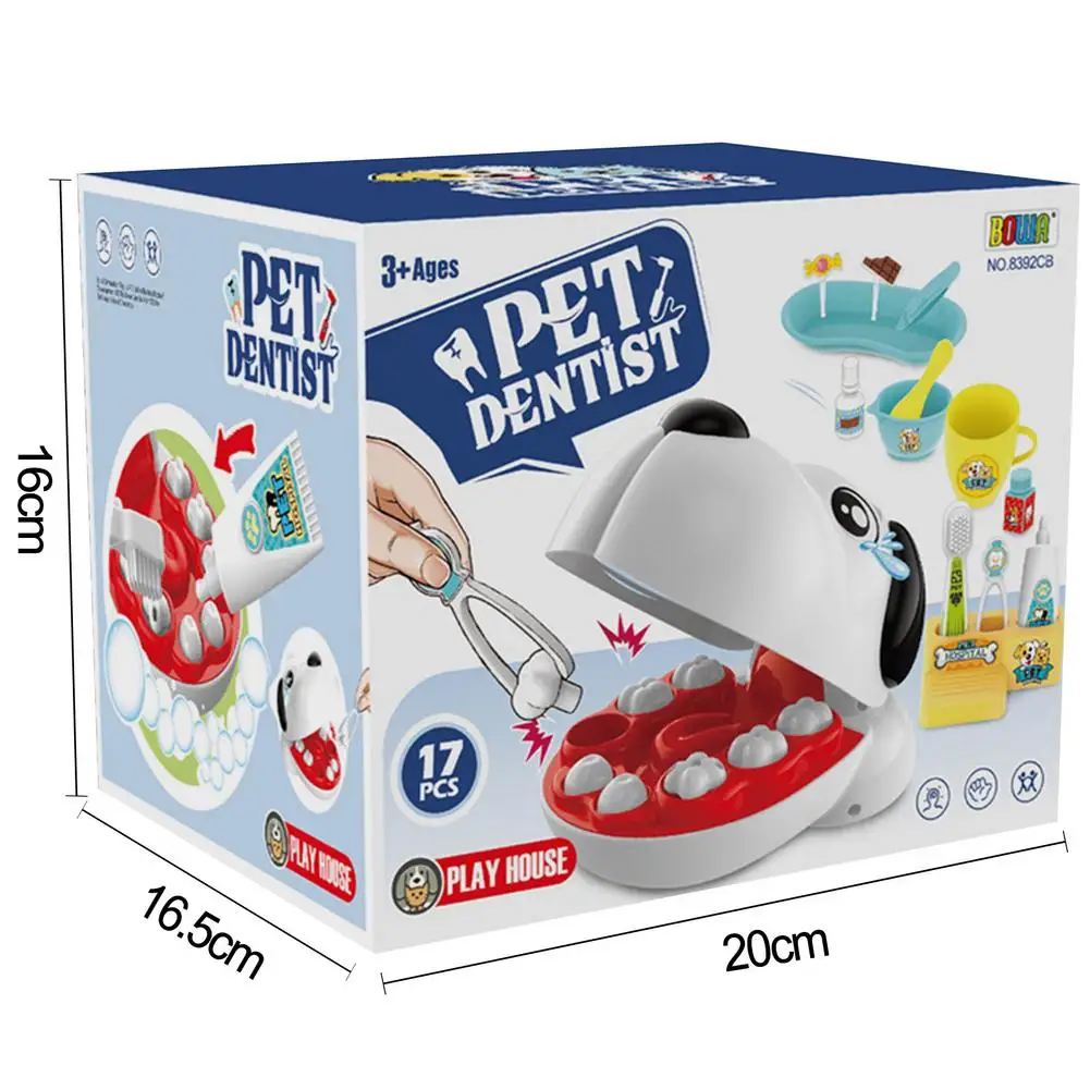 

Kids Doctor Play Set Dentist Play House Toys Simulation Dentistry Roleplay Toy Early Childhood Education Educational Playing Toy