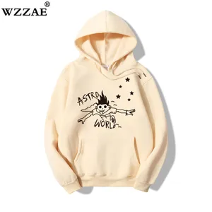 Бренд ASTROWORLD, новинка 2020 года, толстовки с капюшоном, мужской образ, надпись I Can Fly, свитшоты с капюшоном, Трэвис Скотт, уличная одежда в стиле хип-хоп