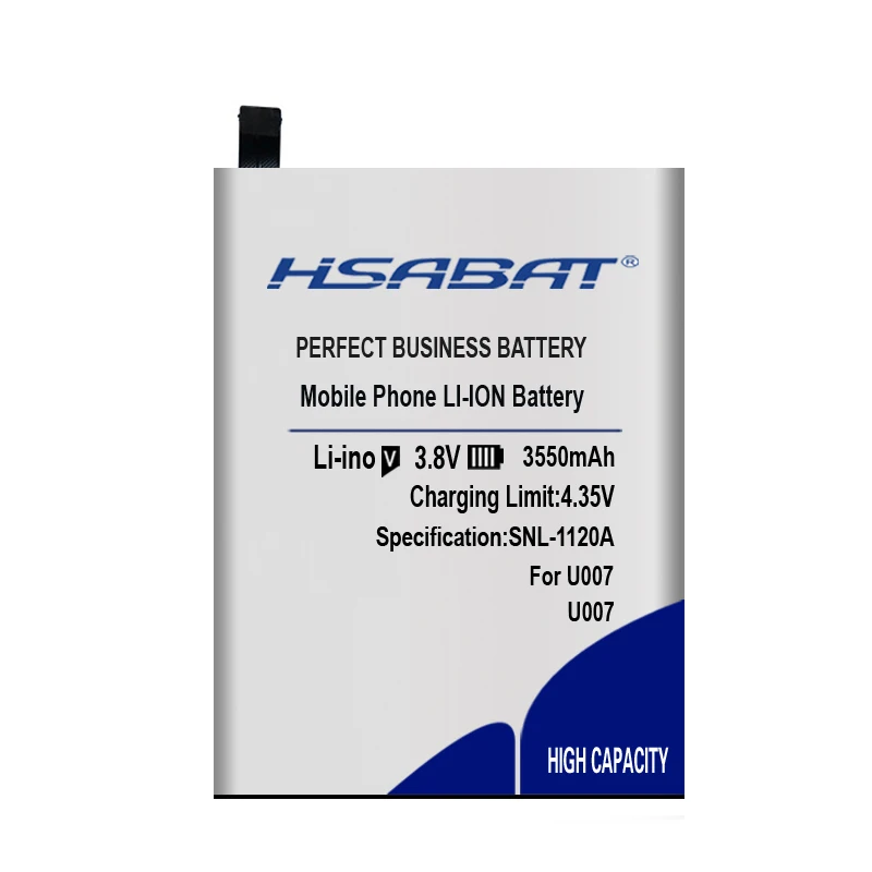 HSABAT Топ бренд Новинка 3550 мАч U007 батарея для Ulefone U007 для u007 pro