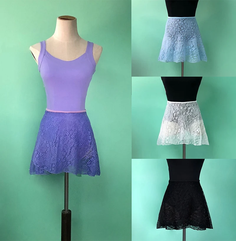 

Балетная танцевальная юбка Женская Новинка 2021 Кружевной Фартук для танцев для старших девушек трико кружевное платье элегантный балетный ...