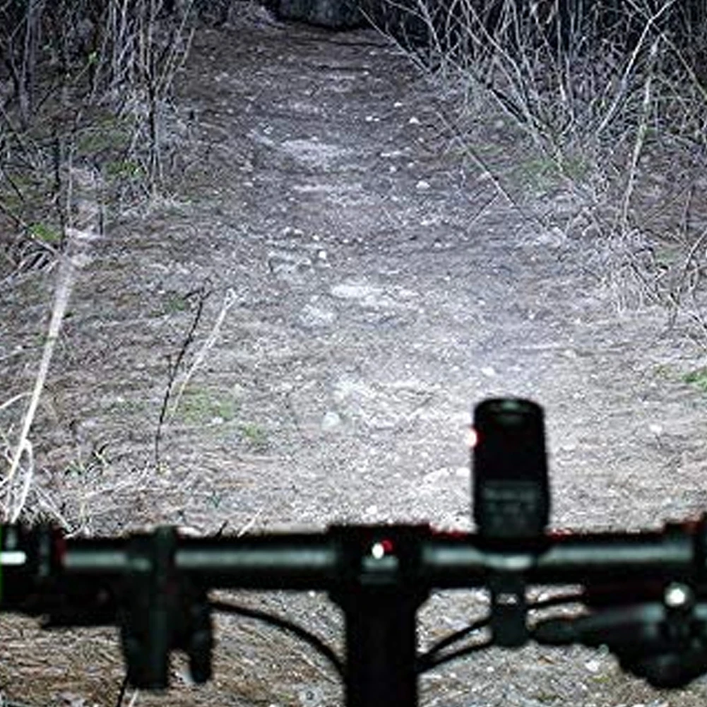 

Bicycle Front Light Bicycle Headlight Bike Safety Waterproof Light USB Rechargeable With Battery Indicator Black Mtb Light