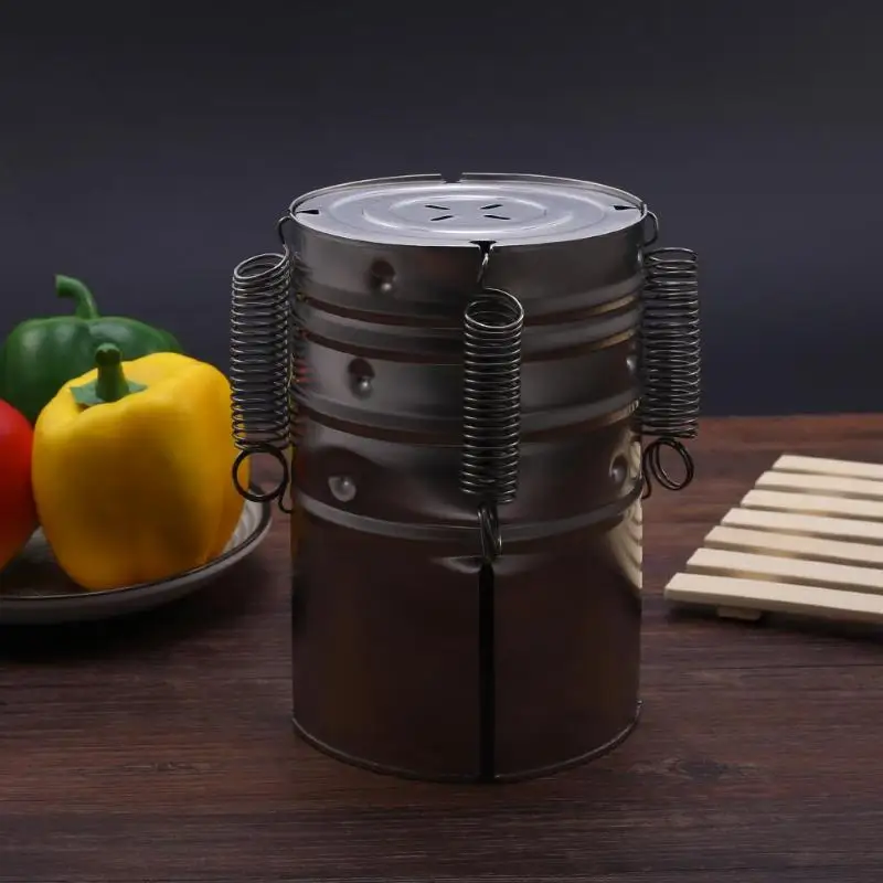 Round Stainless Steel Seafood Poultry Shel Tools Kitchen Cooking 3-Layer Boiler Ham | Дом и сад
