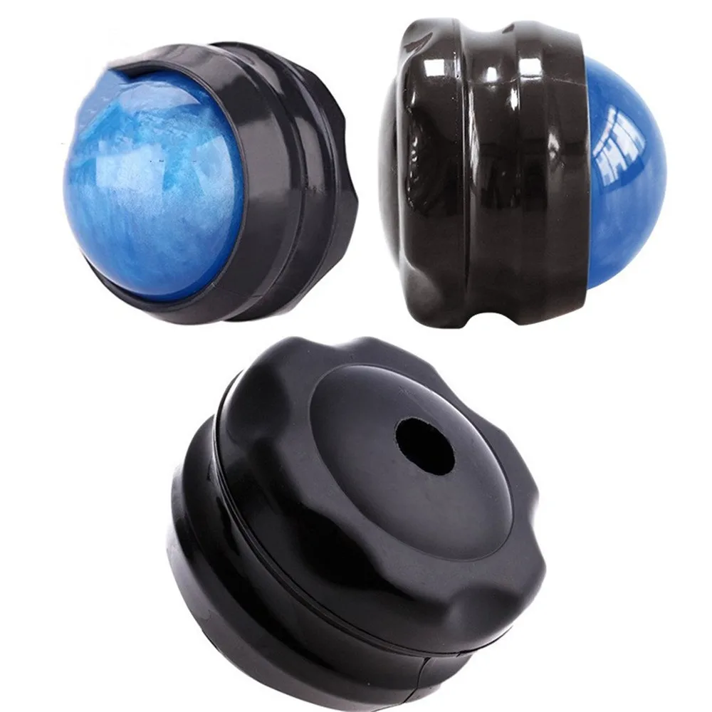 Массажный роликовый массажер с шариками для холодного массажа расслабление мышц