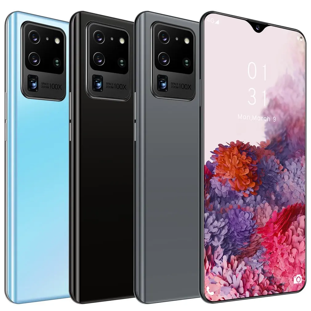 

S20 Pro 6.6 inch smartphone 2+16g Water drop large screen ultra-thin eight-core fingerprint dual card dual standby