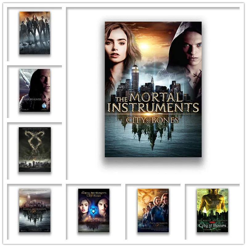

Настенные стикеры The Mortal Instruments, бумажные принты с белым покрытием, украшение для дома, гостиной, спальни, бара, дома