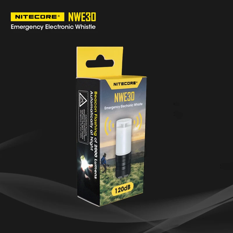 NITECORE New30 аварийный электронный свисток мини фонарик SST 20 W светодиодный 2000LM USB C