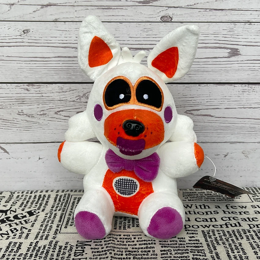 Плюшевые игрушки FNAF 18 см фотокси клоун Бонни животные мягкие плюшевые куклы