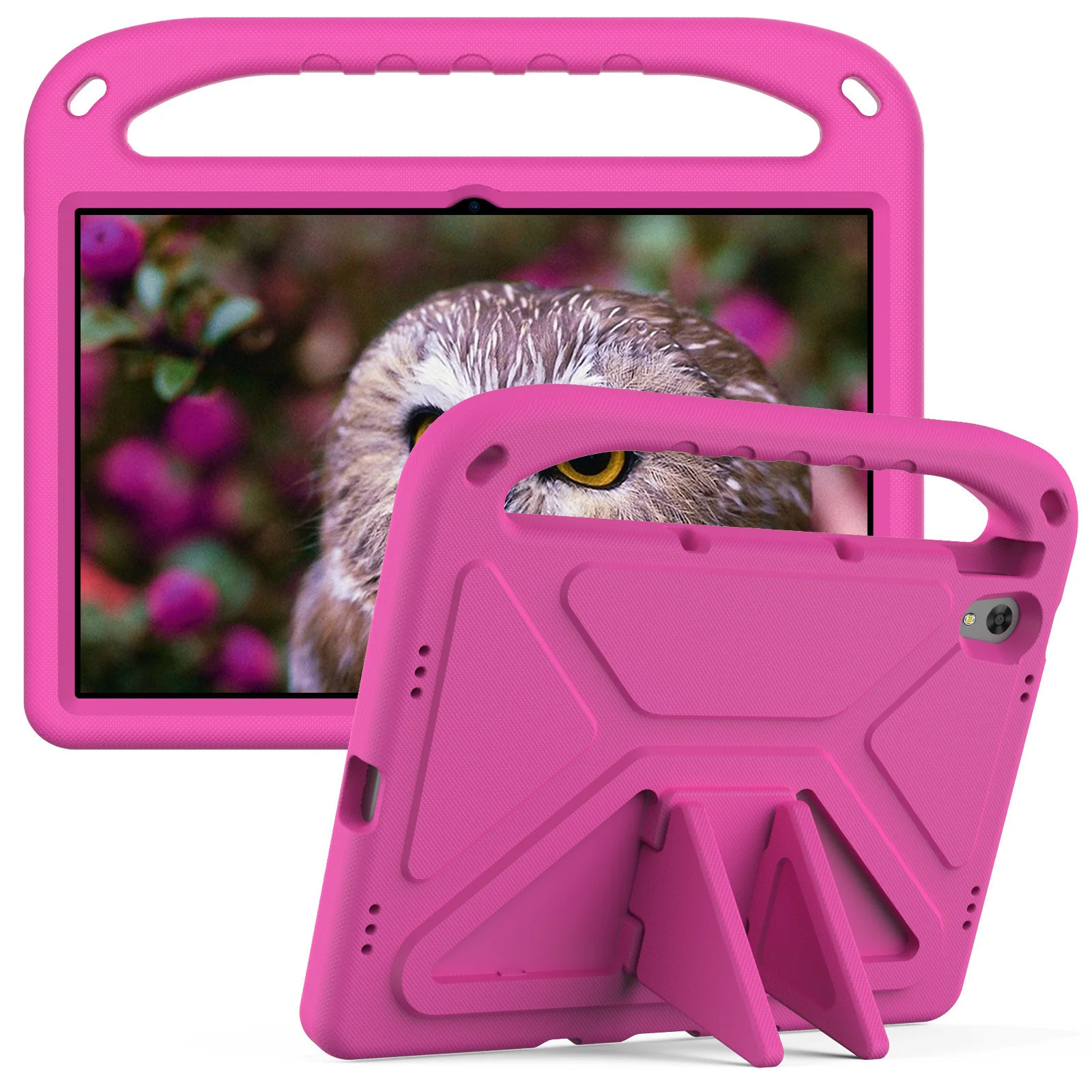 DurableTablet Case Accessories For Lenovo P11 J606F EVA Children's Solid Color Tablet Protective Cover Anti-knock Portable Shell |