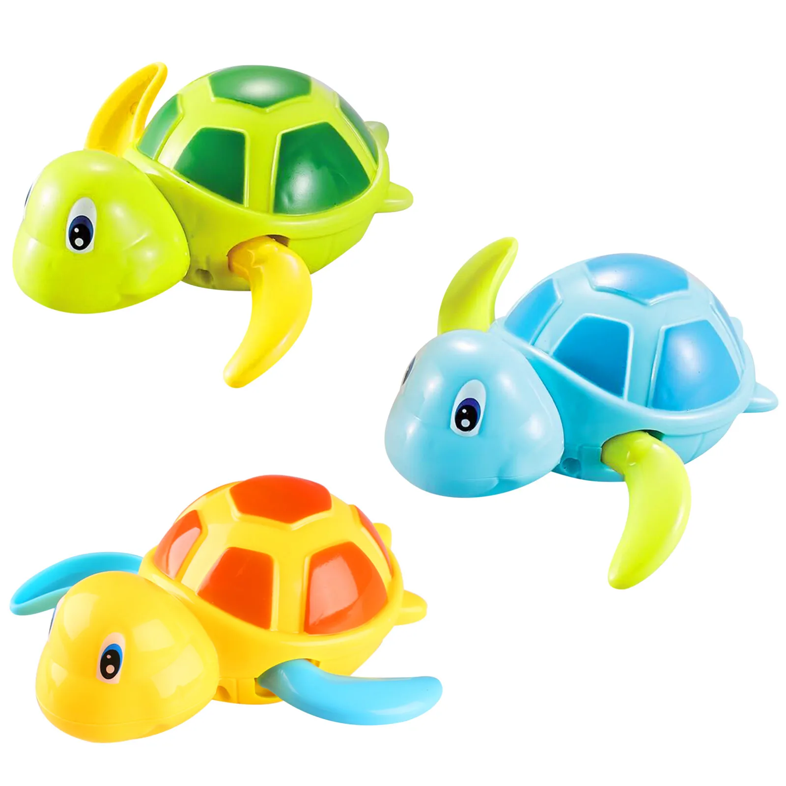 

1pcs Bath Swimming Turtle Toy For Baby Toddler Wind Up Chain Bathing Water Toy Bathtub Pool Cute Swim Turtle Toys For Boys Girl