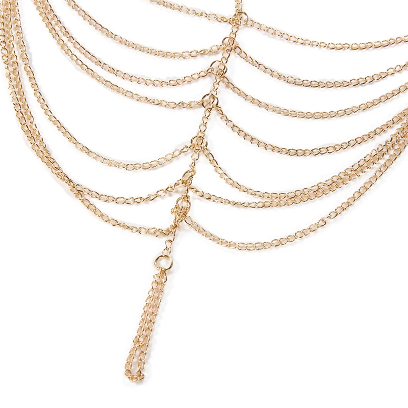 Новый дизайн Лидер продаж женские модные золотые Многослойные ботильоны с