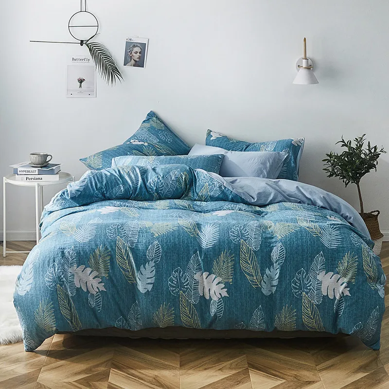 style12 Комплект постельного белья с рисунками животных из мультфильмов, домашний текстиль, пододеяльник, одеяло для детей - Цвет: style12