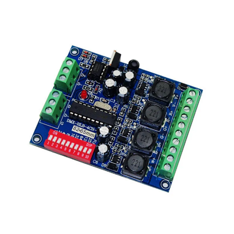 Лучшая цена 1 шт. DC5 36V постоянного тока 700ma 4CH RGBW dmx контроллер DMX512 декодер для