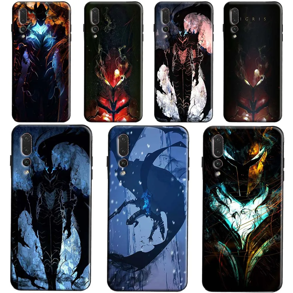 Чехол Solo Leveling igris для Huawei P30 Pro P10 P20 P40 Lite P Smart 2019 Z Mate 30 10 20 чехол | Мобильные телефоны