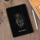 Чехол-накладка для iPad Mini 5, Air 2, 6, 5, 7 поколения, силиконовый, с изображением цветов, Луны, звезд, 11, 2021, Air 4, 10,2