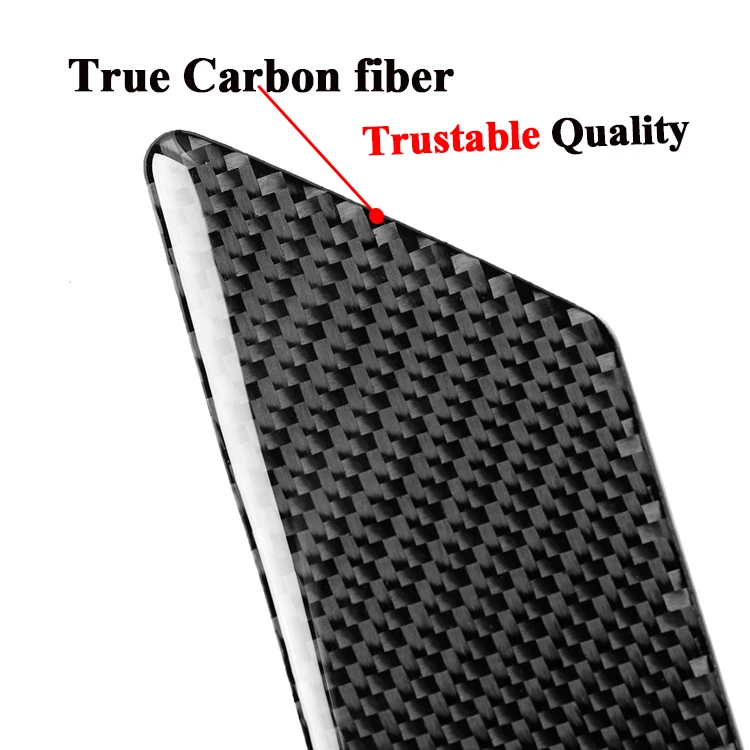 Автомобильная эмблема из углеродного волокна боковые знаки для Toyota Land Cruiser