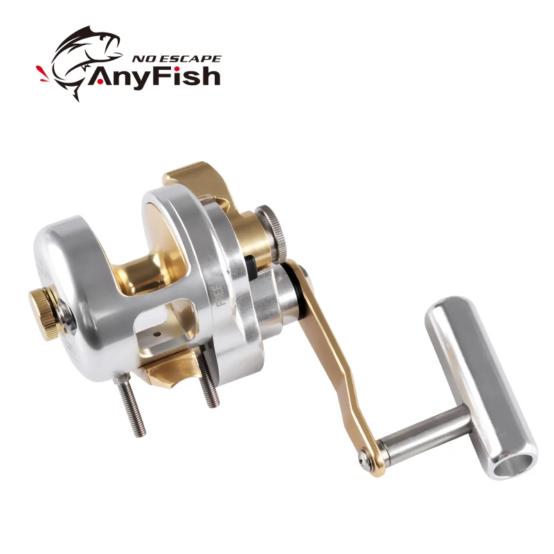 ANYFISH X PLORER металлическая Рыболовная катушка медленная отжимная 400/500 модель