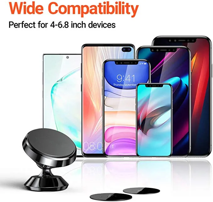 Магнитный держатель для автомобиля с поворотом на 360 градусов | Мобильные