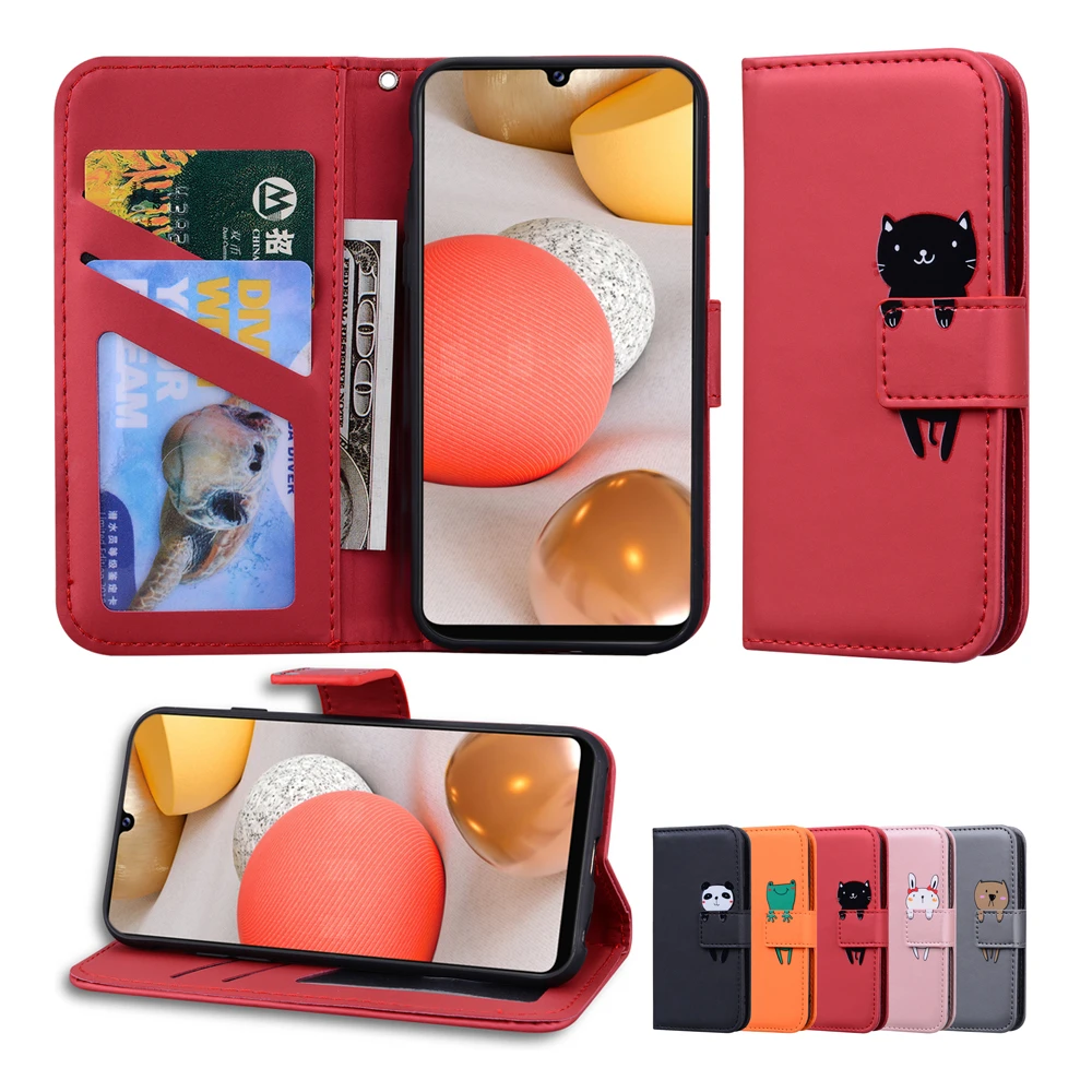 Тонкий рельефный чехол подставка для девушек iPhone 12 Mini 11 Pro Max XR X XS 7 8 6 6S Plus книжка Sony
