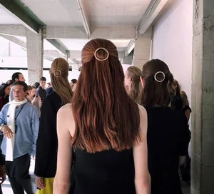 Заколка для волос женскаяДетская, модная Заколка-зажим с сердечкомбабочкой, цвет в ассортименте