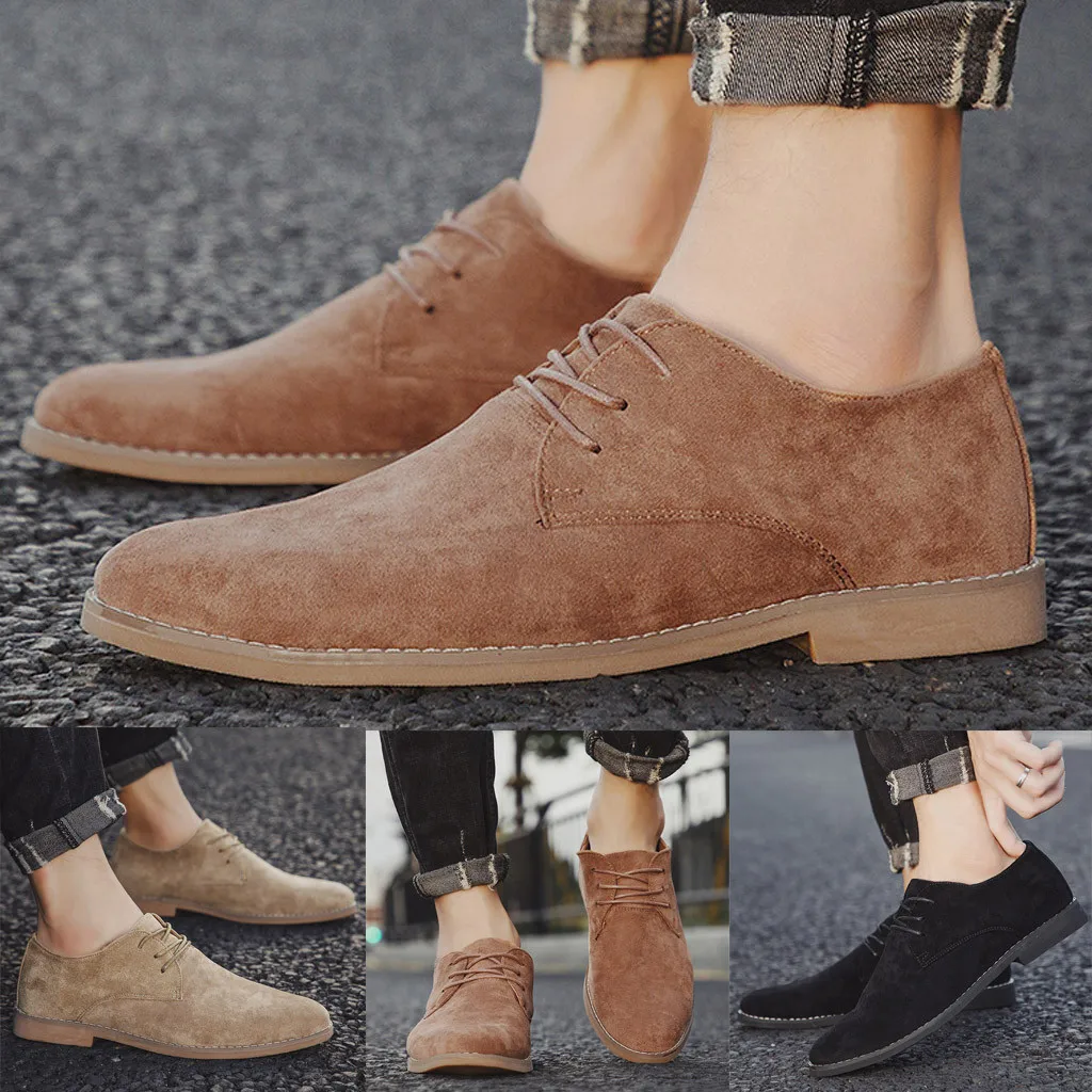 Мужская повседневная обувь; зимняя обувь; zapatillas hombre; Мужская Новая модная повседневная обувь с ремешками; английские остроконечные замшевые туфли в деловом стиле