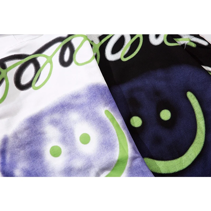 

Hip Hop Graffiti Print Hooded Sweatshirts Hoodies Streetwear Fashion Casual Punk Rock Harajuku Tops Harajuku Hoodie Outwear Men