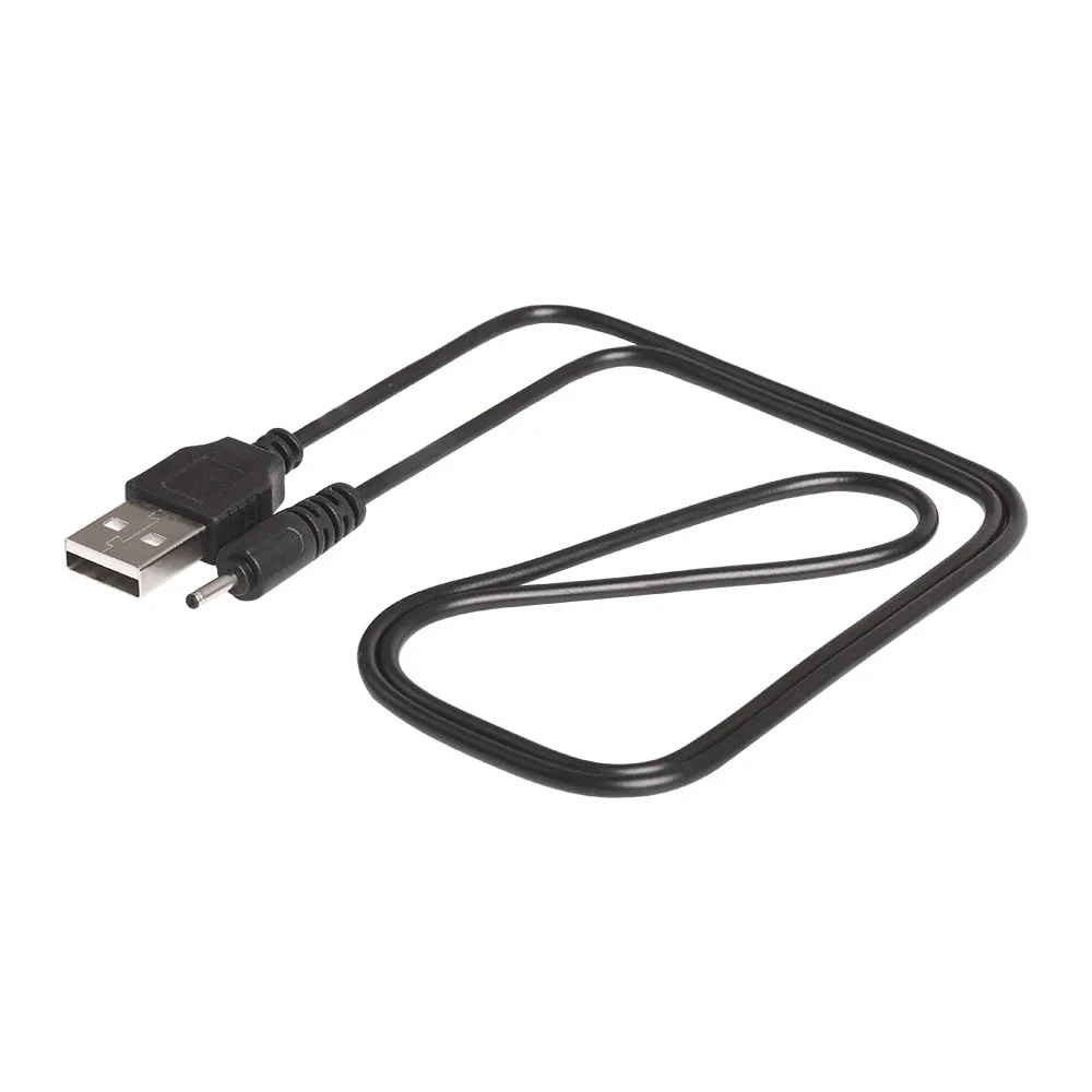 Оптовая продажа-500 шт. 70 см высокоскоростной USB к DC2.0 DC 2 0 мм черный кабель питания