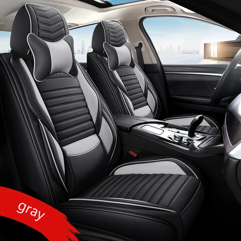 Модный чехол для автомобильного сиденья Ford Mondeo Focus2 3 Taurus Fiesta Edge Explorer kuga Кожаный