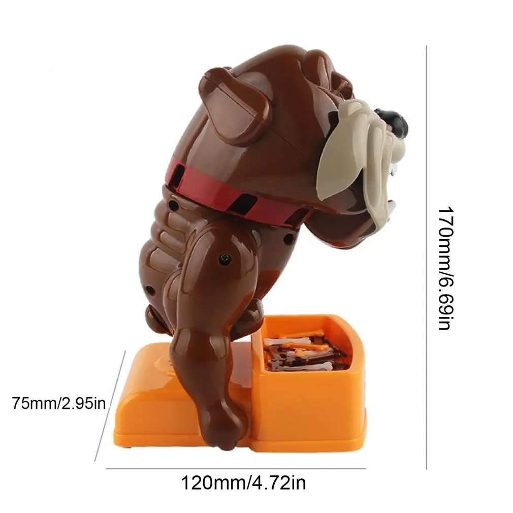 

Creative Tricky Novelty Toys Beware of the bad dog table games biting Toys /biting big gray wolves/biting the tiger dog