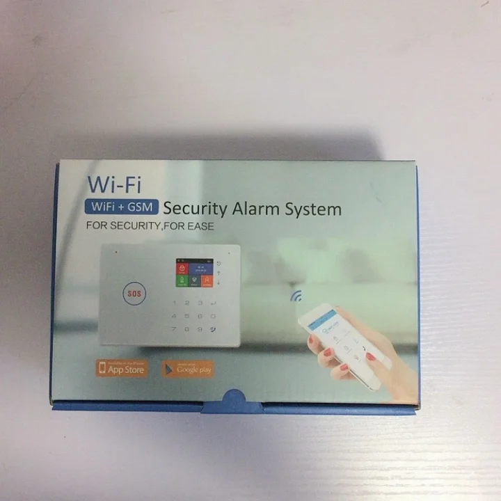 

2.4G Wifi GSM Alert Systems Security Home Alarm with door sensor and PIR detector