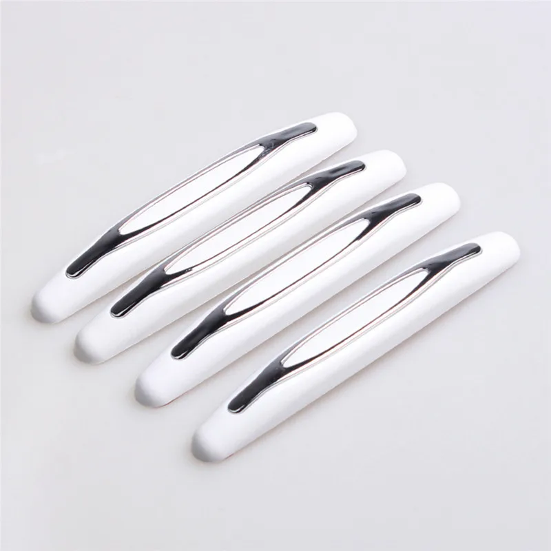 

New 4Pcs Car Door Reflective Safety Warning Anti-Collision High Quality Durable Fashion Stable SUV Body Sticker Protector#295926