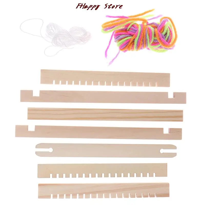 Традиционный ткацкий станок сделай сам ручная вязальная машина для детей | Дом и