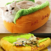 washable and removable dog house cute design pet house re washable and removable dog mat hot dog shaped pet sofa mat for puppy