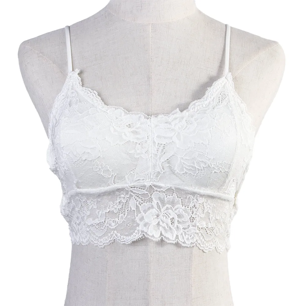 Супер хит женский сексуальный кружевной жилет майка топ без рукавов нагрудный