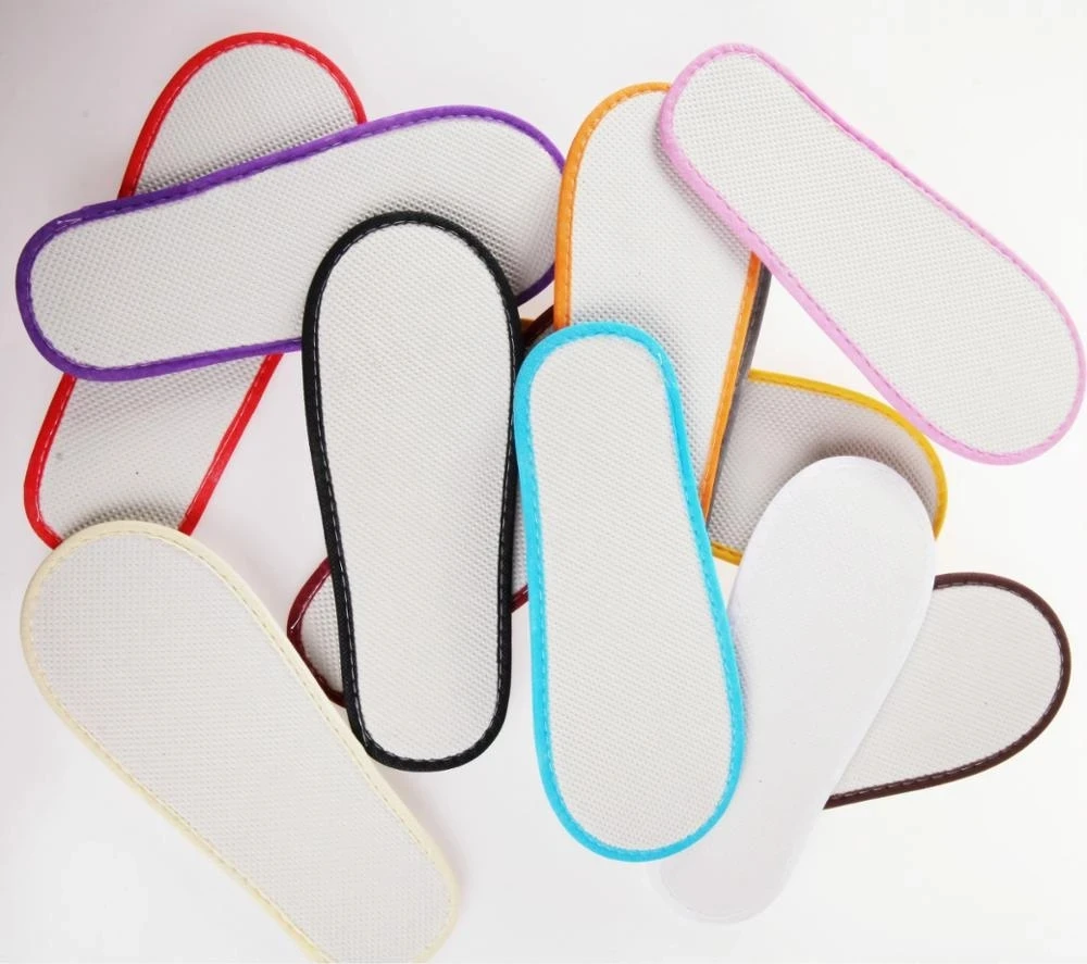 Простые шлепанцы для мужчин и женщин переносные складные домашние тапочки