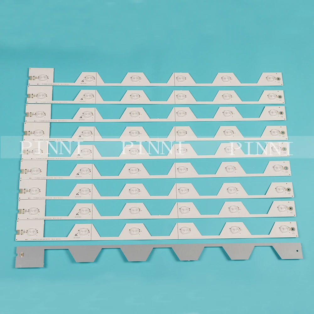 

10Pieces/lot FOR 55 inch TCL TV Backlight Bar TMT-55E5800-10X6-3030C-6S1P-W44 YHF-4C-LB5506-YH1 TCL L55E5800A-UD D55A620U