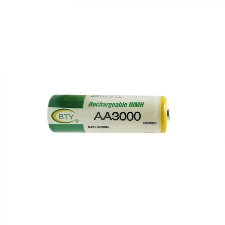 12 шт./лот AA батарея 3000mah 1 2 V перезаряжаемые ni-mh батареи с 1000 циклом для