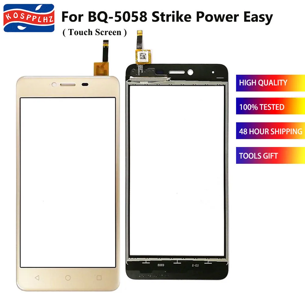 Сенсорный экран для BQ 5058 сменная сенсорная панель Strike Power Easy / Se BQ5058 BQS5058 сенсорное