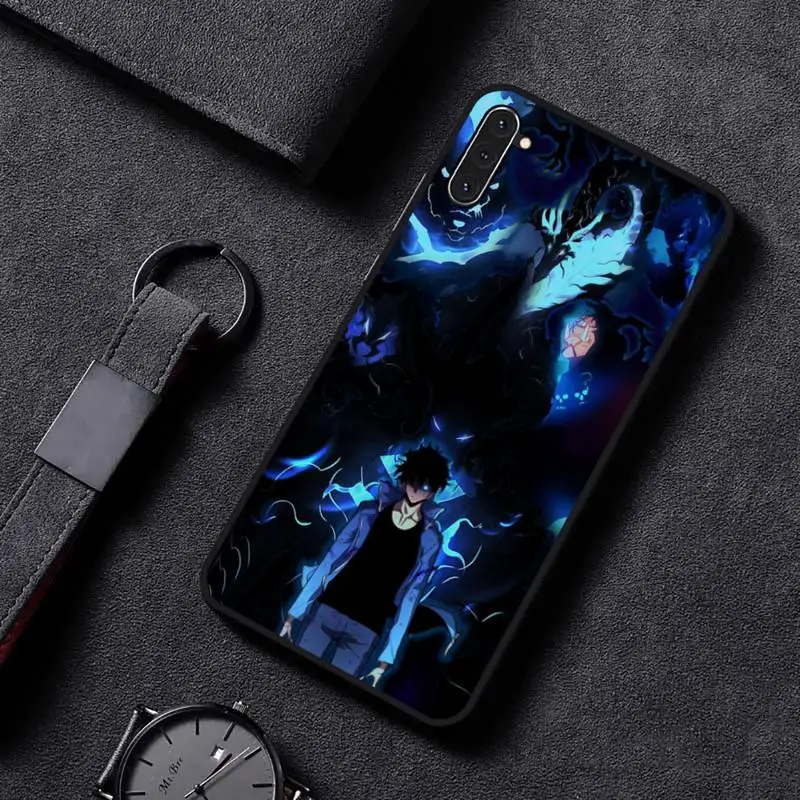 

igris solo leveling Phone Case For Samsung galaxy A S note 6 7 8 9 10 20 30 50 51 70 edge plus lite mobile bags