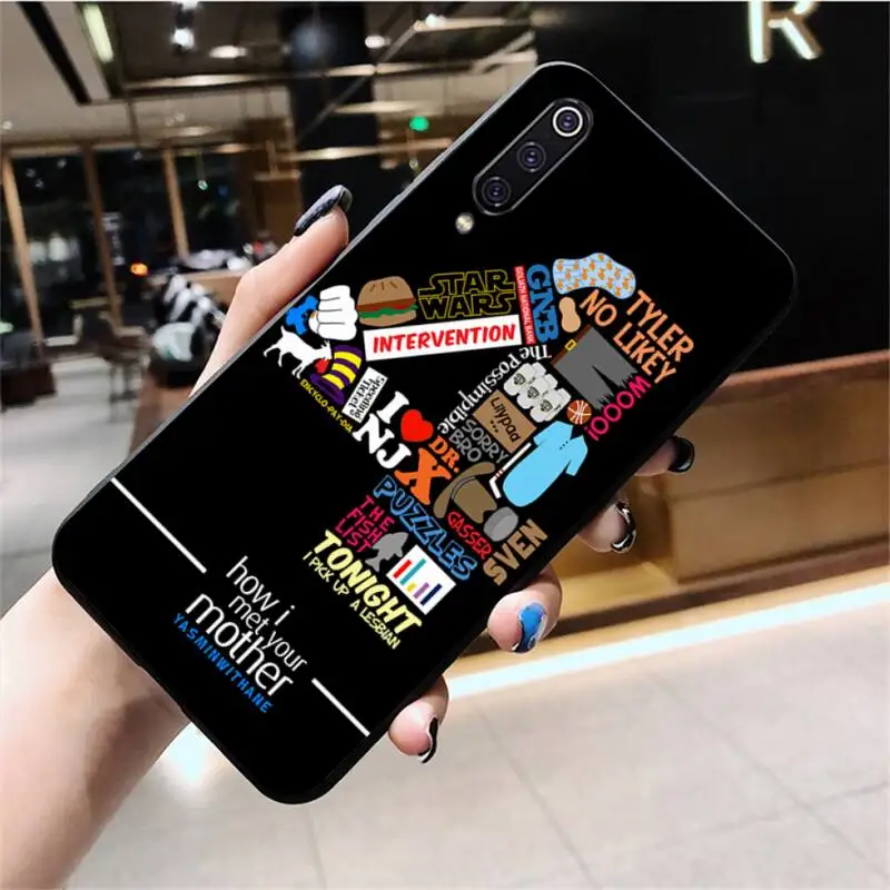 Чехол How I meet Your Mother черный мягкий чехол для телефона Huawei Honor 30 20 10 9 8 8x 8c v30 Lite view pro |