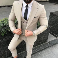 custom made men suits for wedding slim fit groom tuxedo blazer jacket 3piece latest coat pant designs costume homme ternos