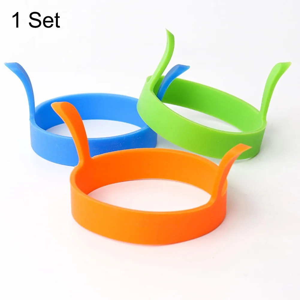 

Silicone Round Omelette Fry Egg Ring Pancake Poach Mold Kitchen Cooking Tool DIY Tools Frying Egg Moulds Kitchen Gadgets