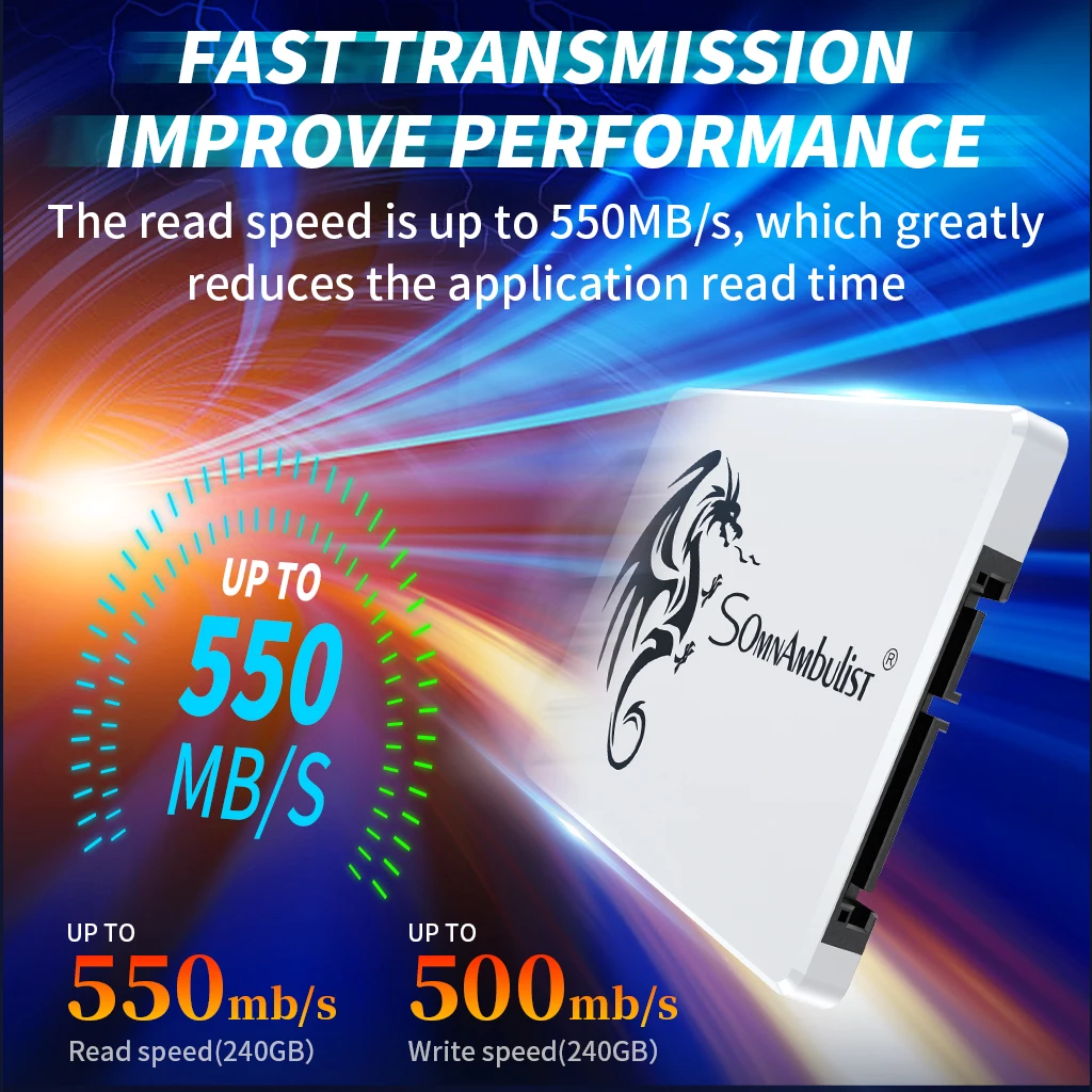 Ssd sata3 встроенный жесткий диск подходит для компьютеров ноутбуков и настольных 240