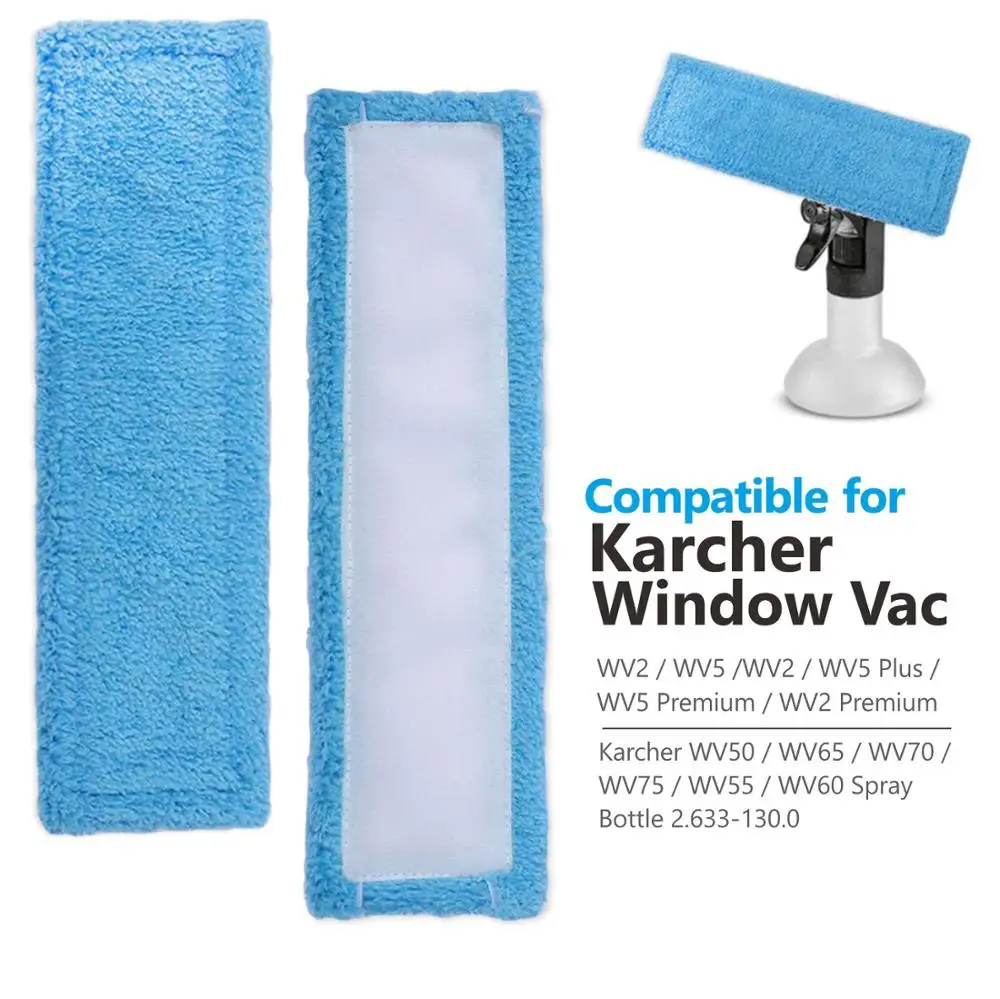 Крышка швабры из микрофибры для Karcher Window Cleaner Cloth вакуумная Швабра WV 2 Premium (Plus) 5 |