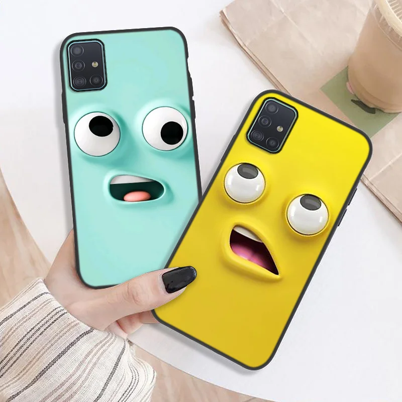 

A51 Painted Case For Samsung A12 A52 A50 A42 A41 A40 A31 A32 A30 A22 A21S A21 A20e A20S A20 A10s A11 A02 M02 A01 A3 Smile Covers