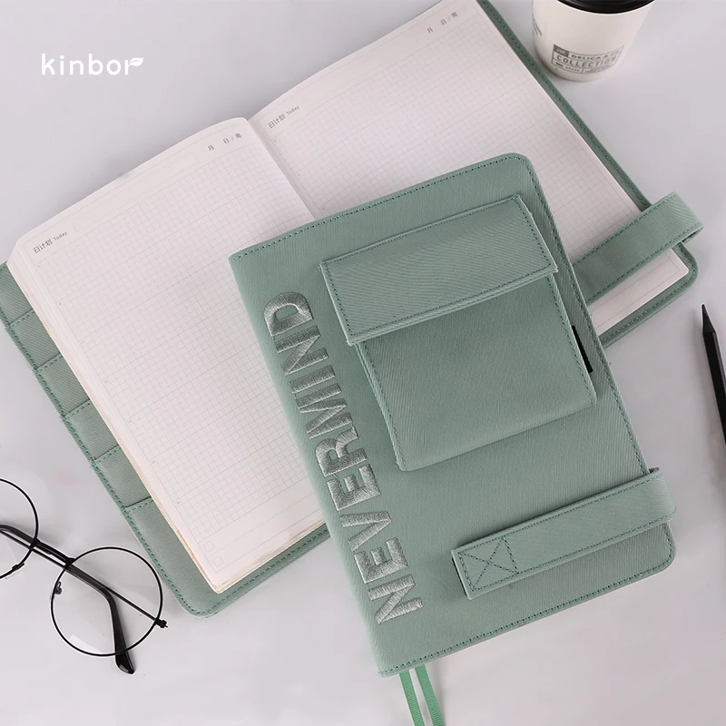 

Kinbor A5 Hand Account Self-Filling Notebook Agenda Planners Book блокнот Original Design Waterproof Efficiency Notebook