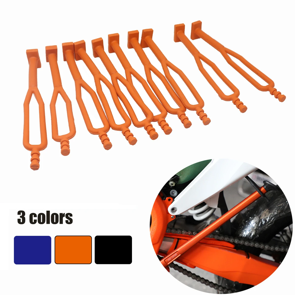 

Motocross Rubber Kickstand Side Stand Strap For KTM 125-500 EXC XCF XC XCFW EXCF XCW For Husqvarna FE FX TE TX 2017-202