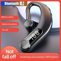 car earhook business headset wireless bluetooth 5 2 earplugs cvc8 0 noise canceling headset hands free driving for ios android