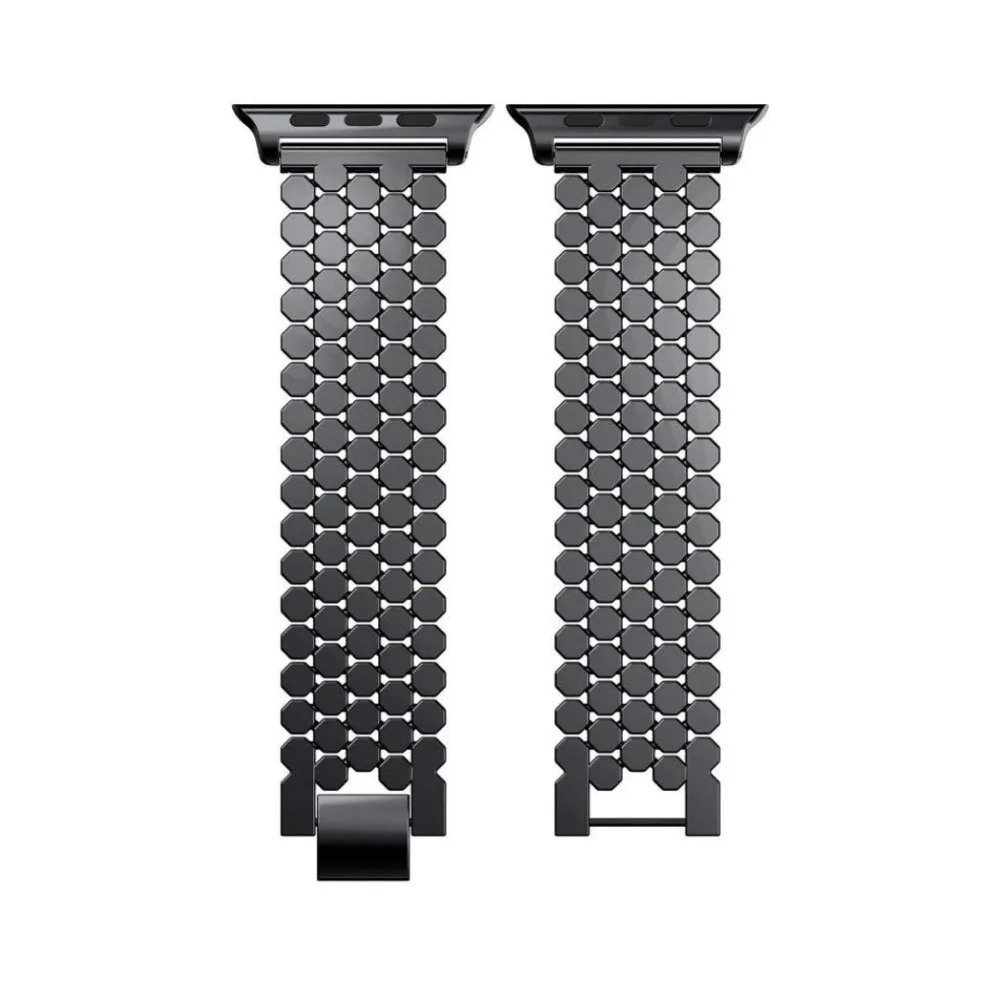 

Men Metal Bracelet for Apple Watch Band 6 SE 5 4 3 2 38mm 42mm Stainless steel Strap Watch Accessories For iwatch 40mm 44mm