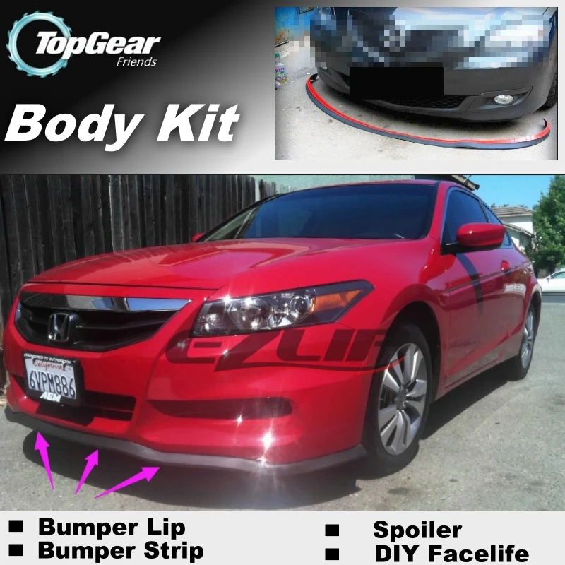 Для HONDA For Accord CB CD CF CL CG CH бампер губы/верхняя Шестерня магазин спойлера для тюнинга
