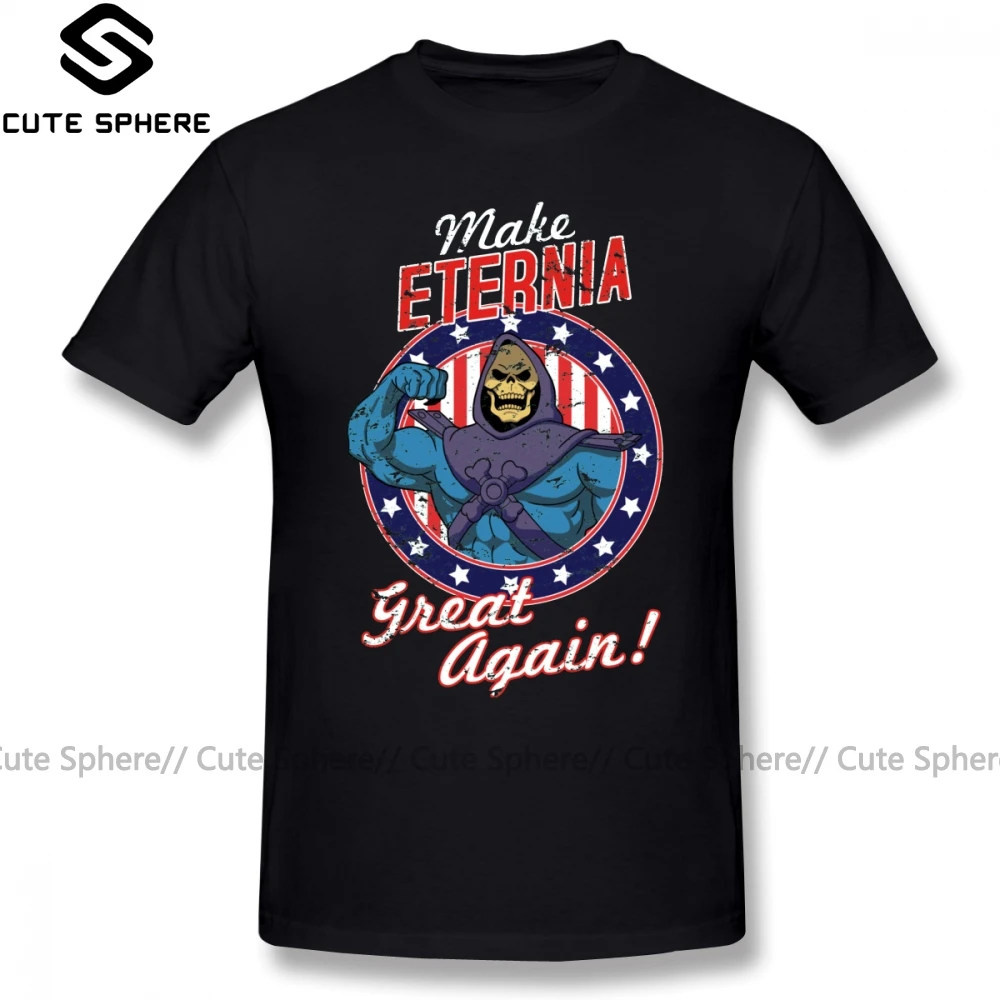 Футболка MAKE ETERNIA GREAT AGAIN, футболка с рисунком из 100 хлопка, Классическая мужская футболка 4xl